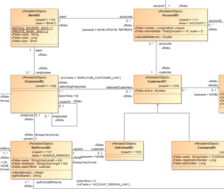 Persistent Classes